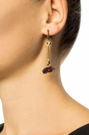 Floral motif earrings, zdjęcie 2 Floral motif earrings od Marni
